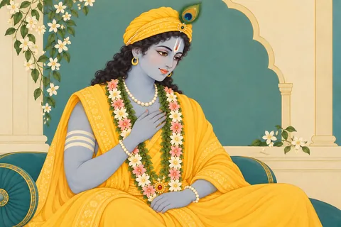 Rama reflects with affectionate concern that he alone will be crowned although the brothers shared their upbringing and rites.