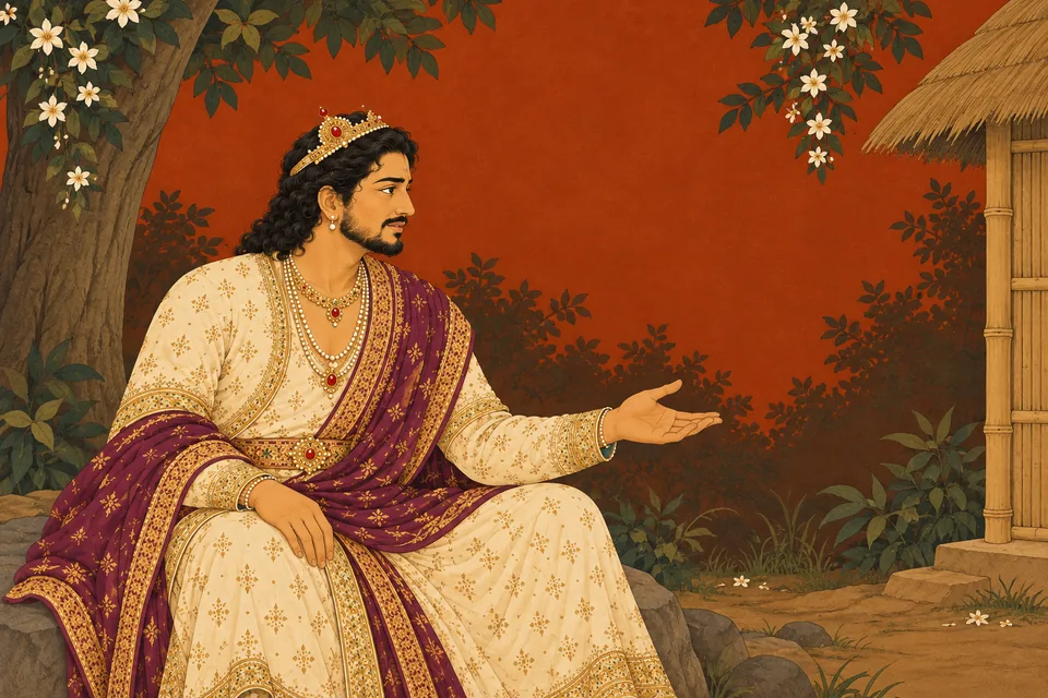 Pratapbhanu asks the disguised ascetic how Brahmins may be brought under his control.