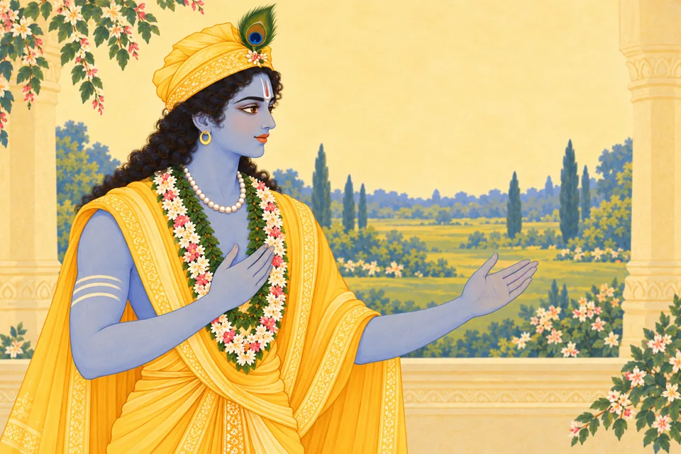 Rama responds with water-like words as Parashurama’s anger rises.